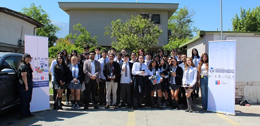Con visita del Instituto de Humanidades Luis Campino finalizan las actividades del proyecto PME “Espacio de Alimentos e Inmunidad”